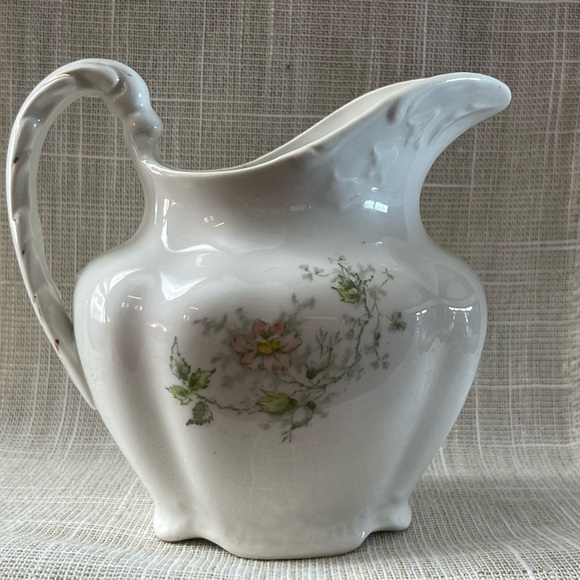 Gorgeous Antique Pitcher-Knowles, Taylor & Knowles. Semi-Vitreous Porcelain. EUC - Picture 2 of 8